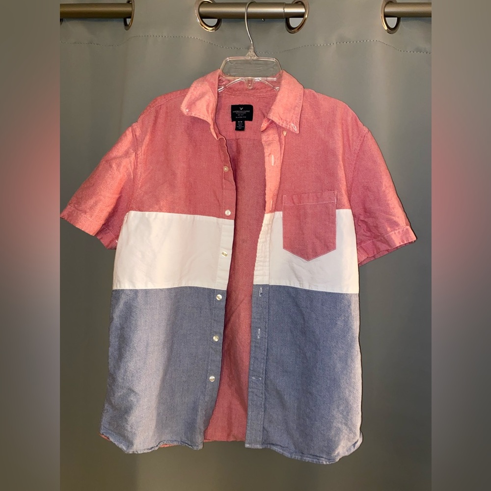 Men’s American Eagle button up size M